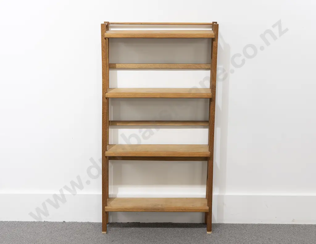 Mid C20th Four Shelf Penguin Paperback Bookcase Image 1++