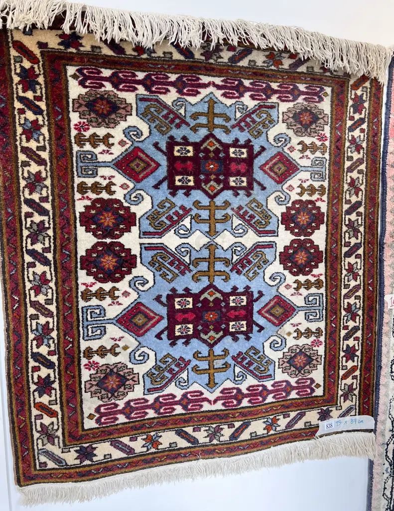 Vintage Caucasian Persian Rug Image 1++
