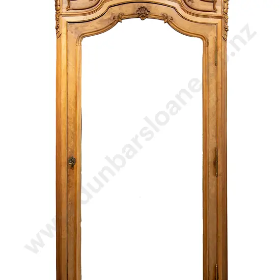 Late C19th Faded Walnut Armoire