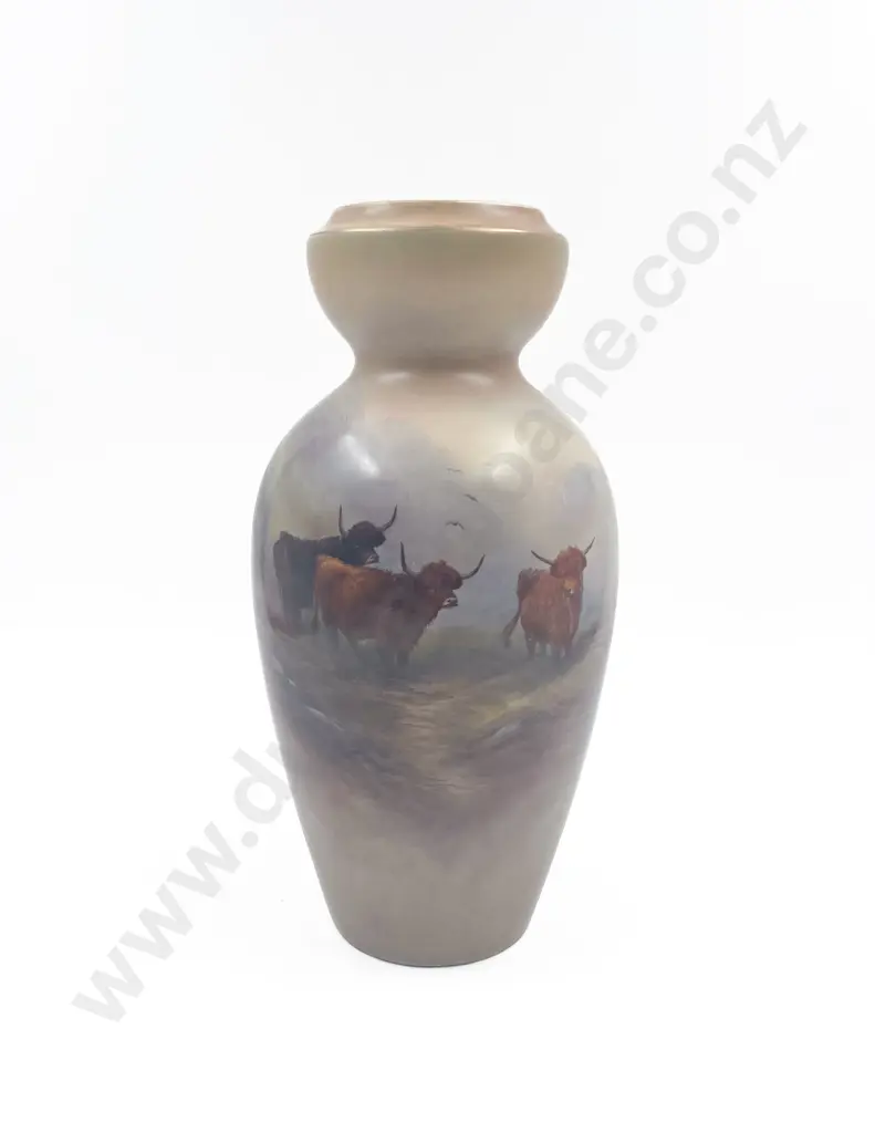 Crown Devon Worcester Style Vase Image 1++