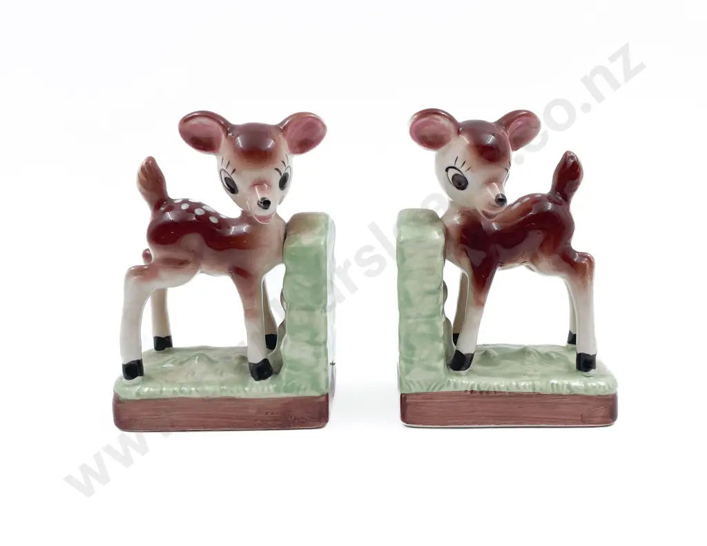 Pair of China Book Ends Image 1++