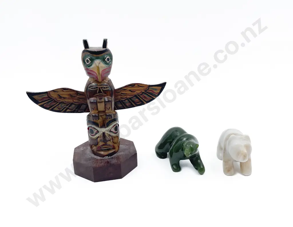 Two Hard Stone Polar Bears and Other Image 1++