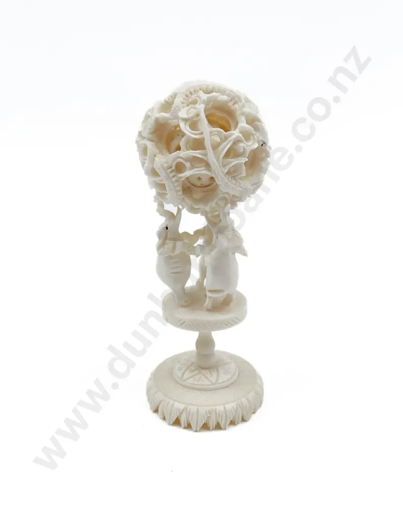 Ivory Puzzle Ball Image 1++
