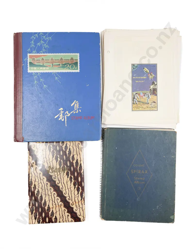 Quantity of Assorted World Stamp Albums etc Image 1++