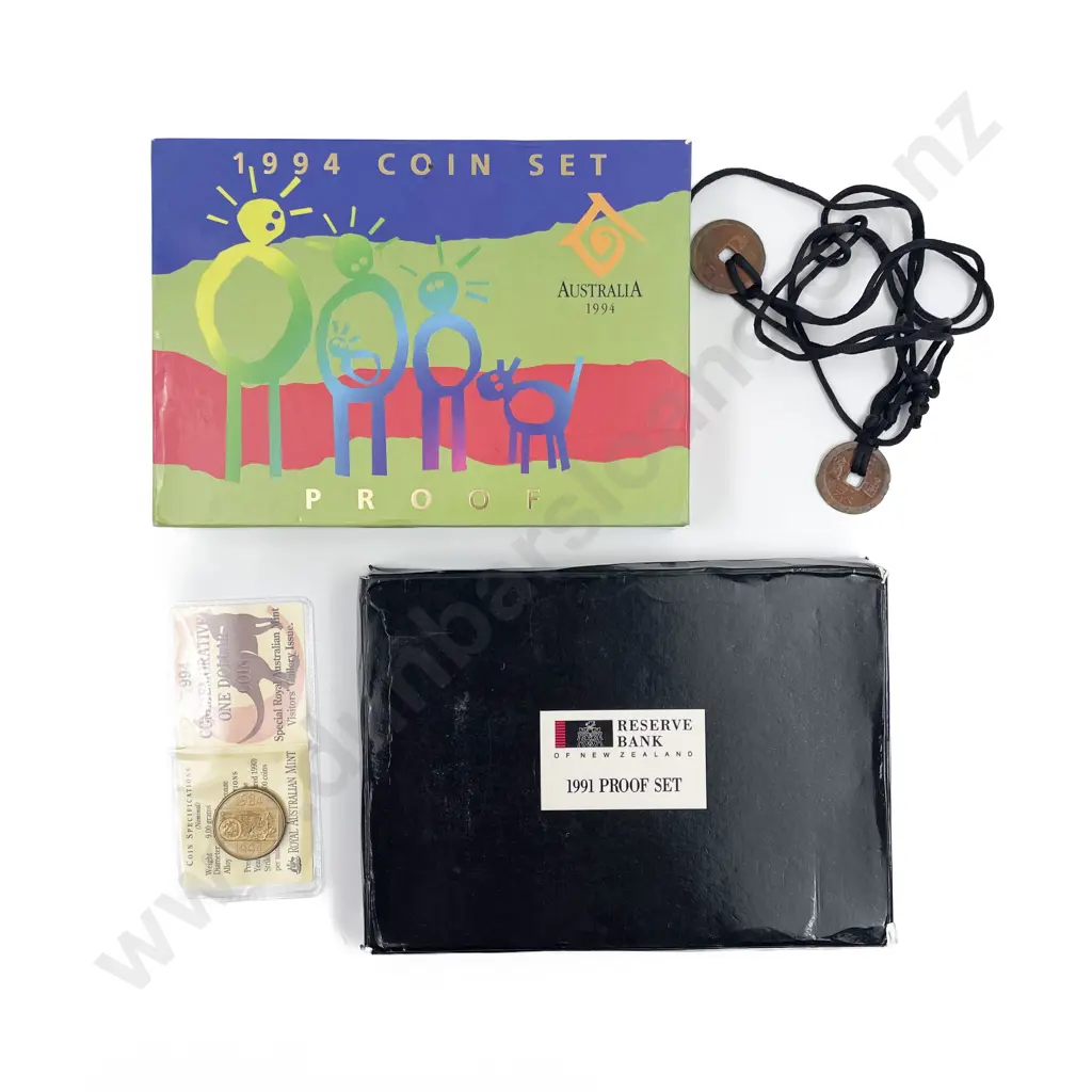 Two Boxed Coin Proof Sets and etc Image 1++