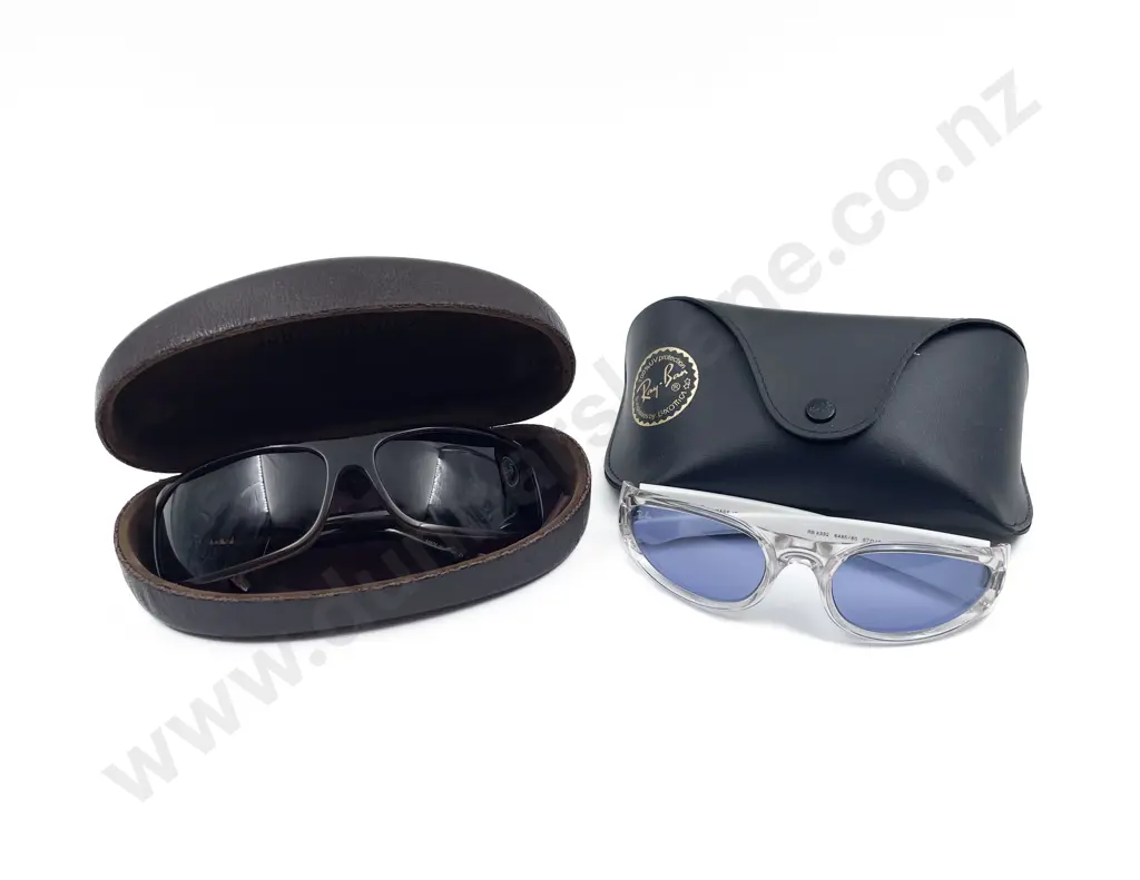 Cased Ray-Ban Sunglasses together with John Varvatos Glasses Image 1++