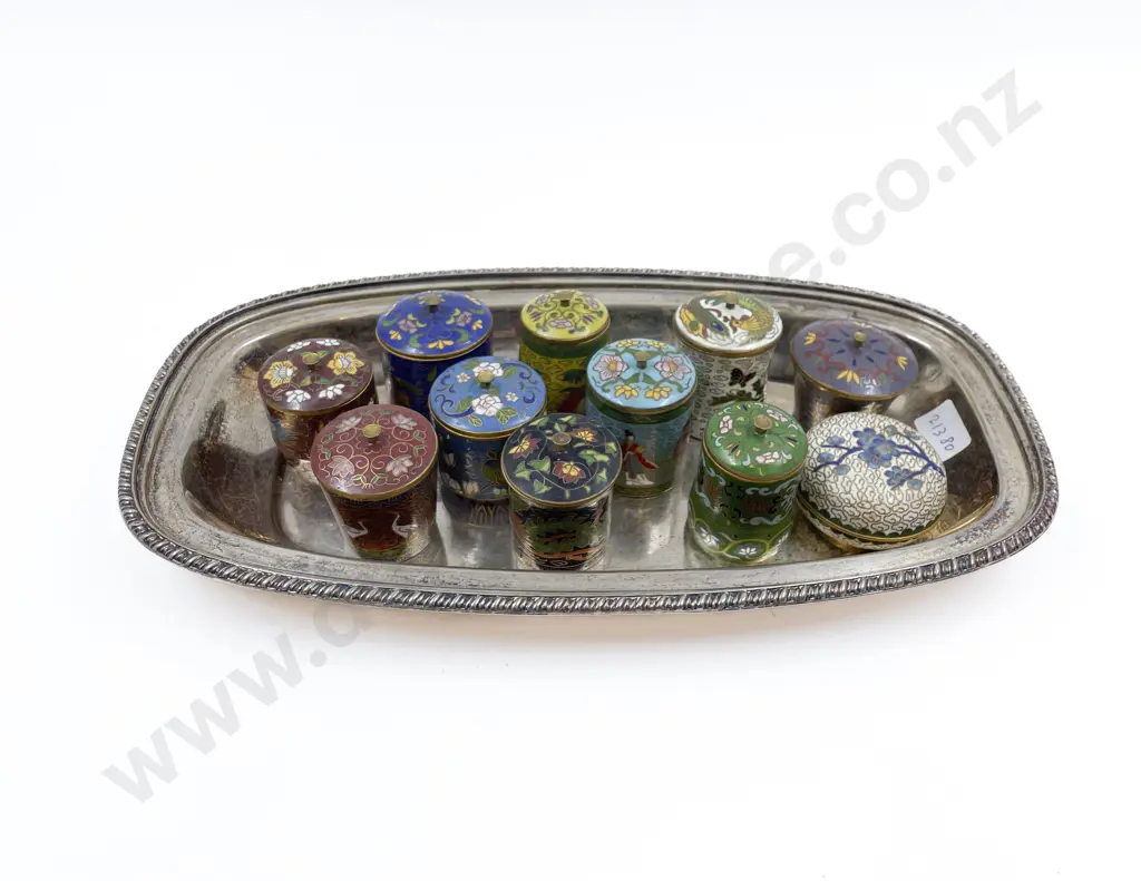 Eleven Pieces of Assorted Cloisonné etc Image 1++