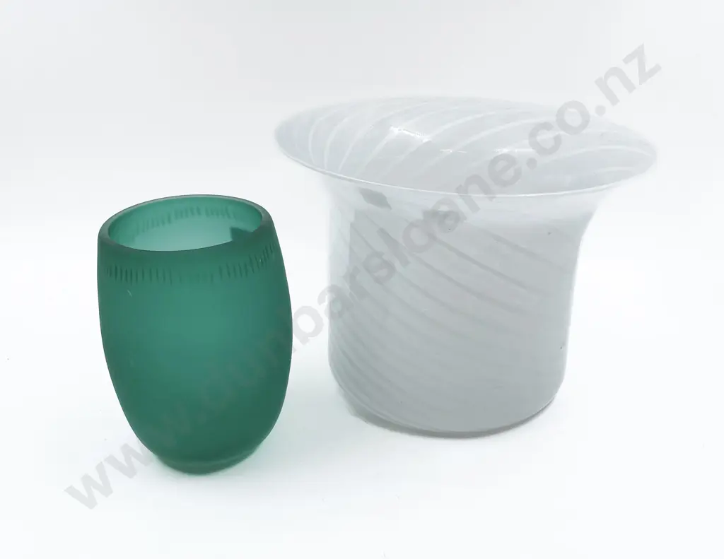 Large Art Glass Vase and Other Image 1++