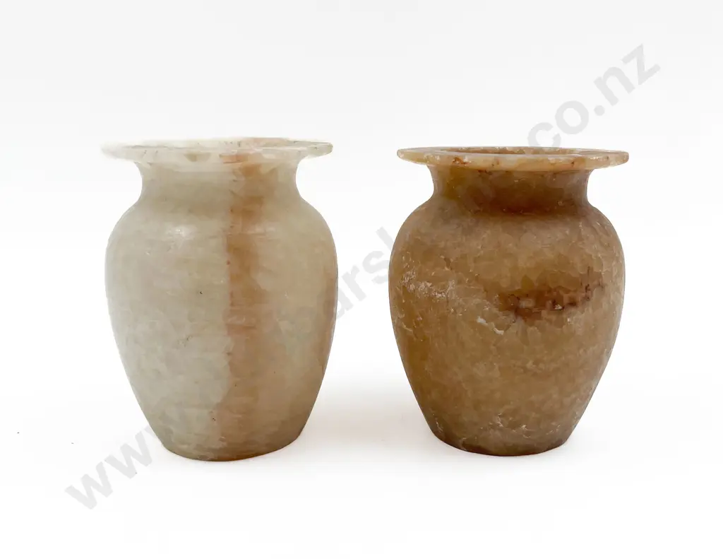 Two Alabaster Vases Image 1++