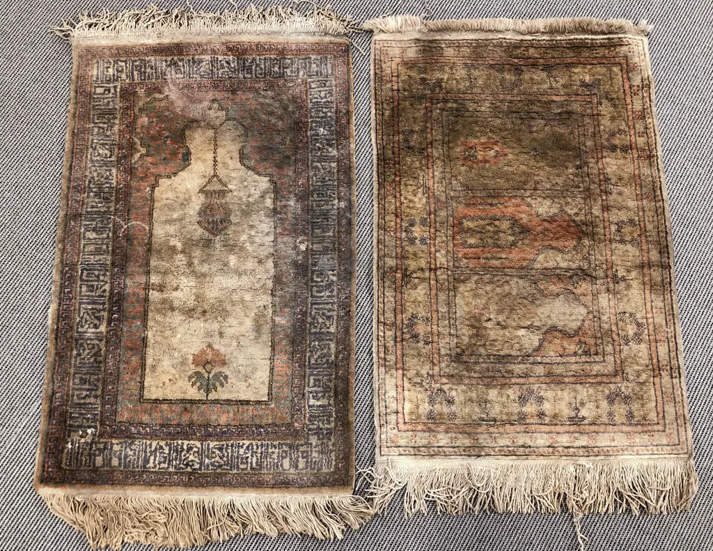 Two Persian Floor Mats Image 1++