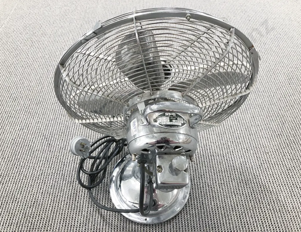 Vintage Cinni Desk Fan Image 1++
