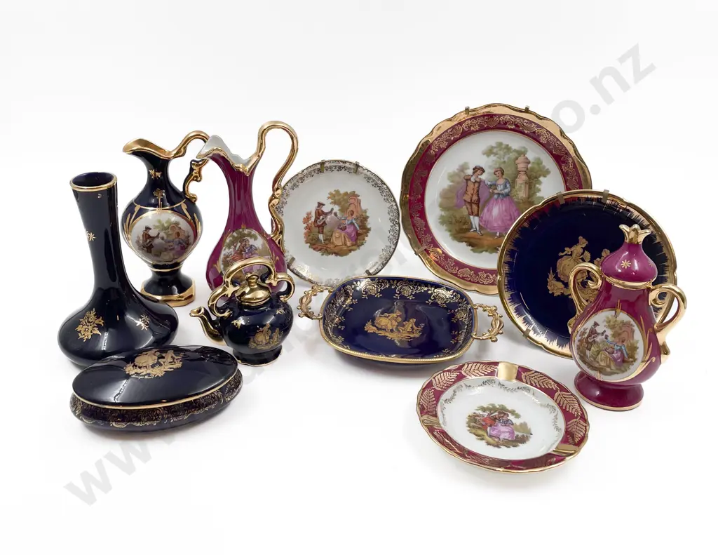 Small Box of Assorted Limoges Image 1++