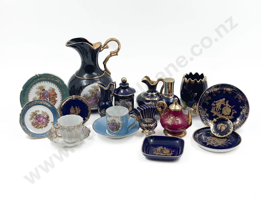 Small Box of Assorted Limoges Image 1++