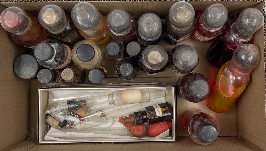 Collection of Chemist's Chemicals Image 1++