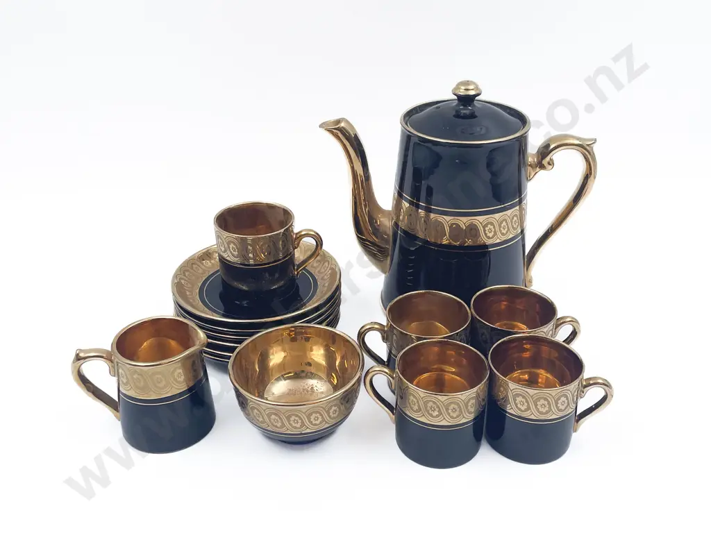 Gibson & Sons "Sevres" Pattern part Coffee Set Image 1++