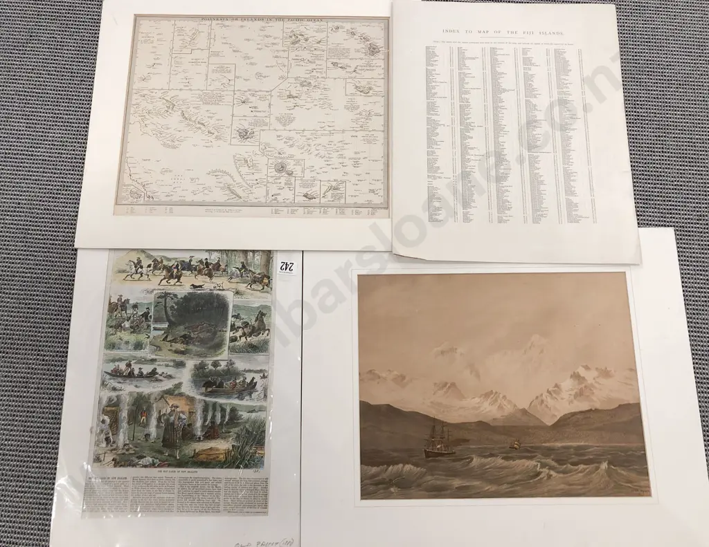 Quantity of Assorted Loose Works including Maps Image 1++