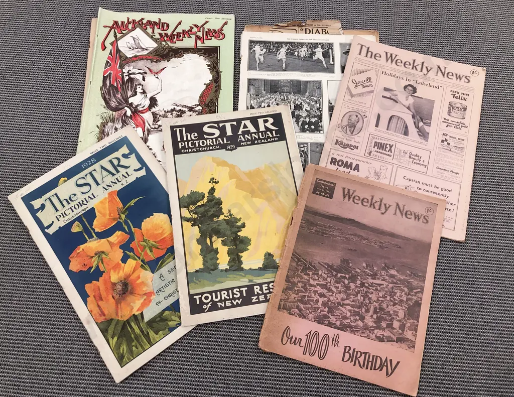 Box of Assorted Vintage Annuals Image 1++
