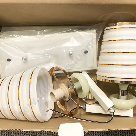 Boxed Light Fitting