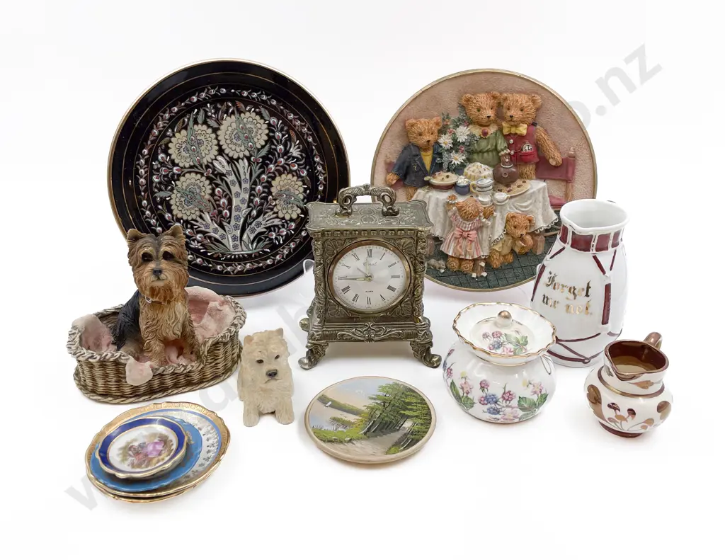 Box of Assorted Fancy China Ornaments and China Figurines etc Image 1++