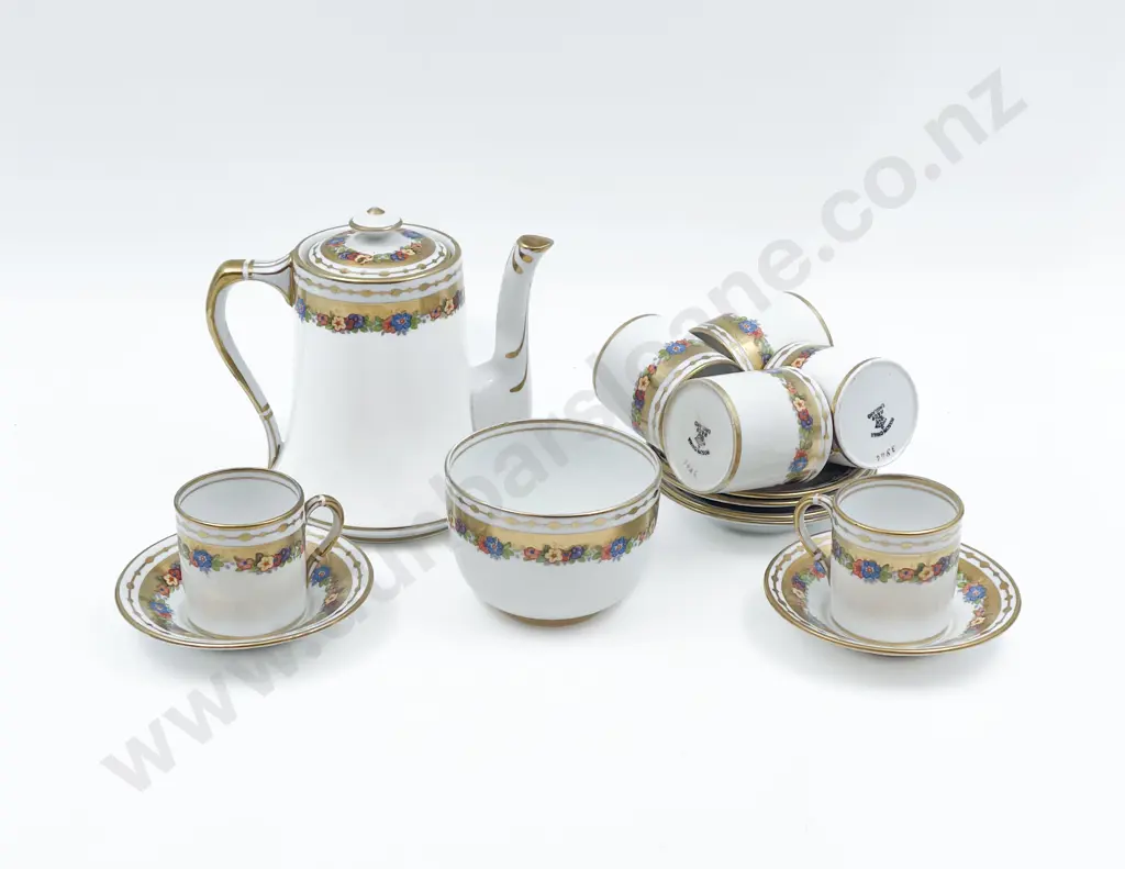 Rosalyn China Demi-tasse Part Coffee Set Image 1++