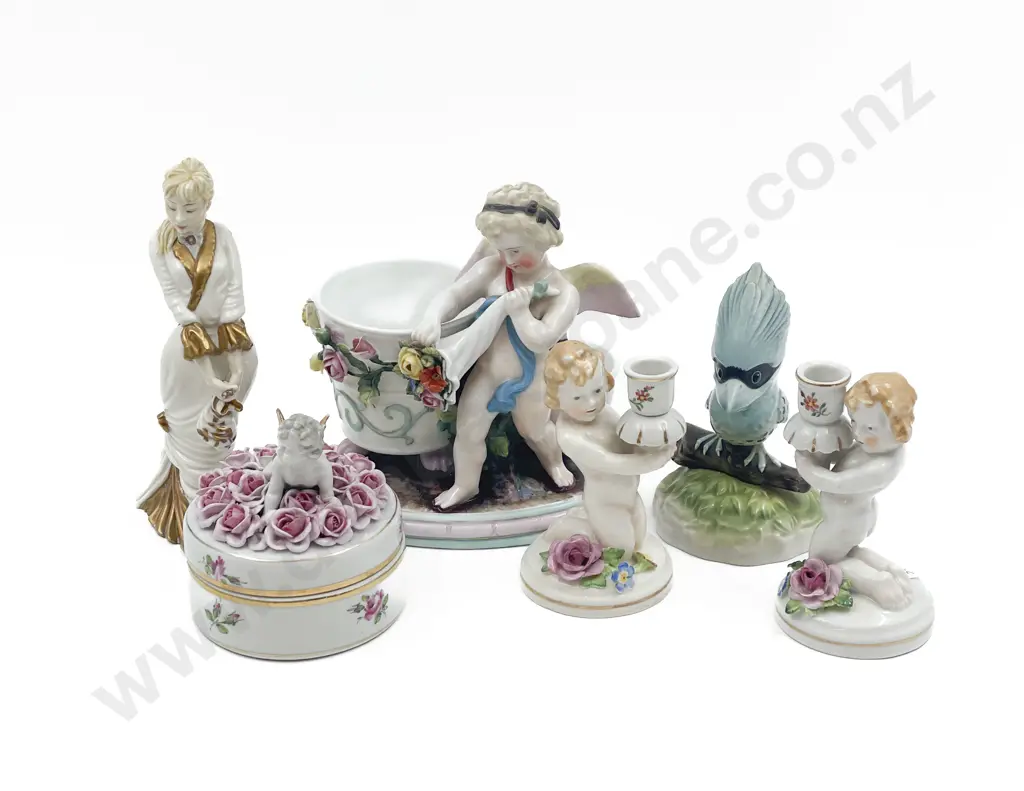 Small Quantity of Assorted Fancy China Ornaments etc Image 1++
