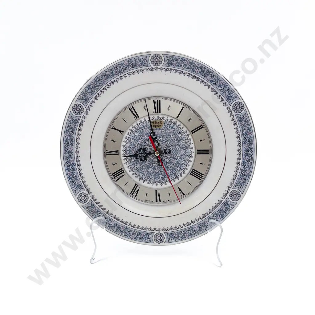 Spode Plate Form Clock Image 1++