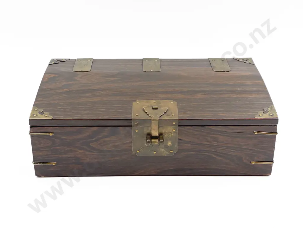 Asian Brass Bound Box Image 1++