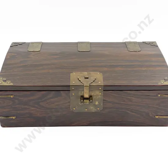 Asian Brass Bound Box