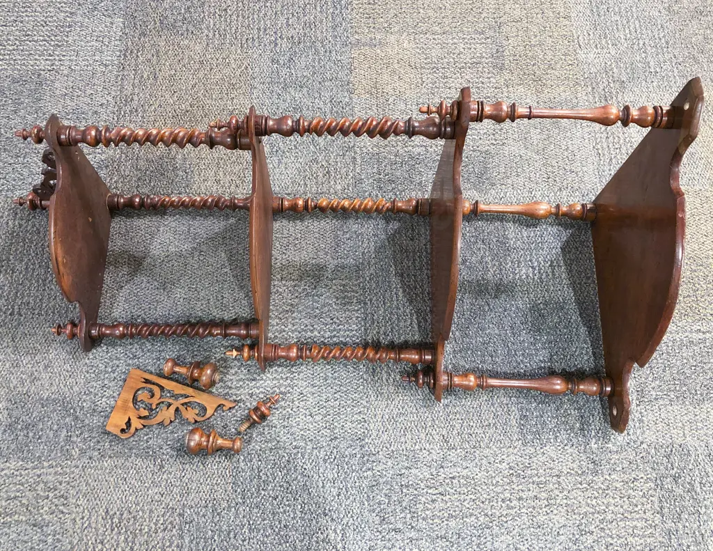Victorian Mahogany What Not faults Image 1++