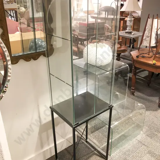 Slender Glass Display Cabinet