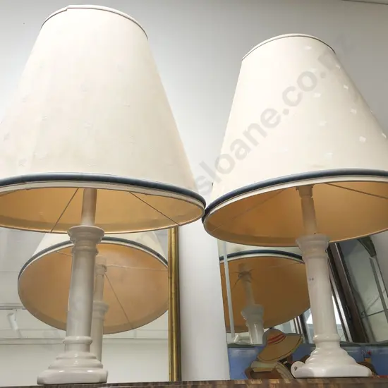 Pair of Modern Table Lamps
