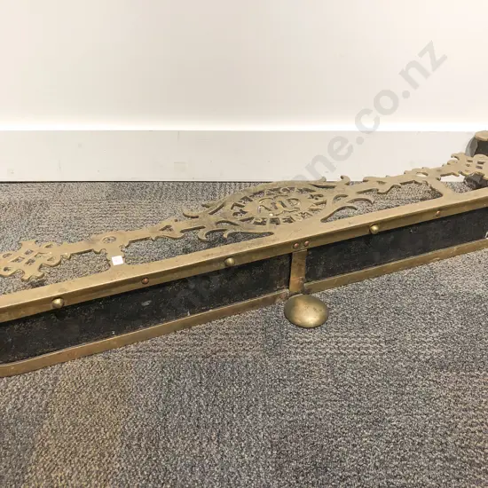 Victorian Brass Fender