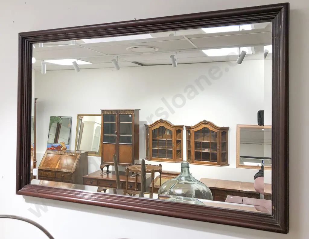 Bevel Edged Rectangular Wal Mirror Image 1++