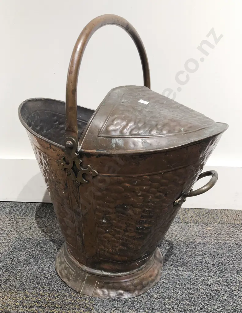 Copper Coal Bucket Image 1++