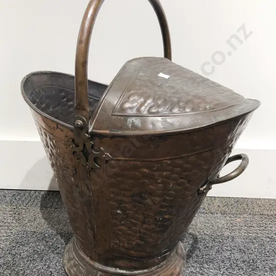 Copper Coal Bucket