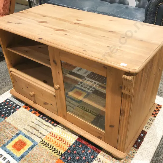 Pine Entertainment Stand
