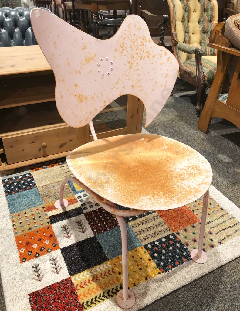 Unique Modern Design Steel Chair Image 1++