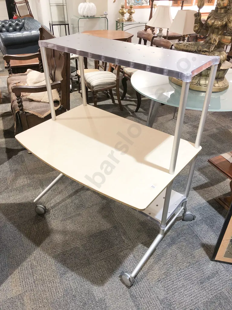 C1998 Kartell Desk 'Partner 2506' series designed by Alberto Meda and Paolo Rizzatto Image 1++