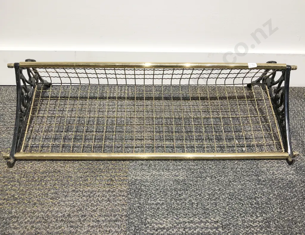 Vintage Railway Luggage Rack Image 1++