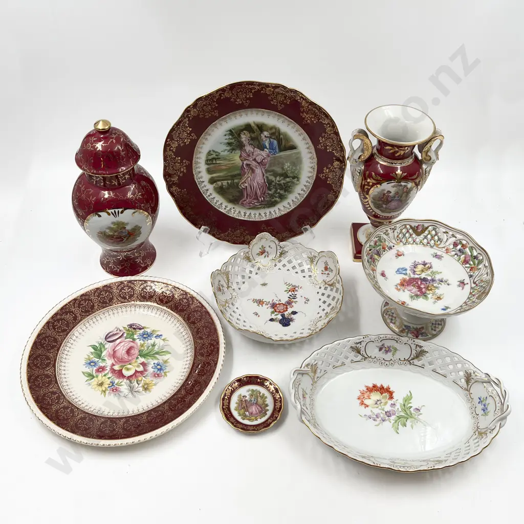 Quantity of Assorted Fancy China including Limoges Image 1++