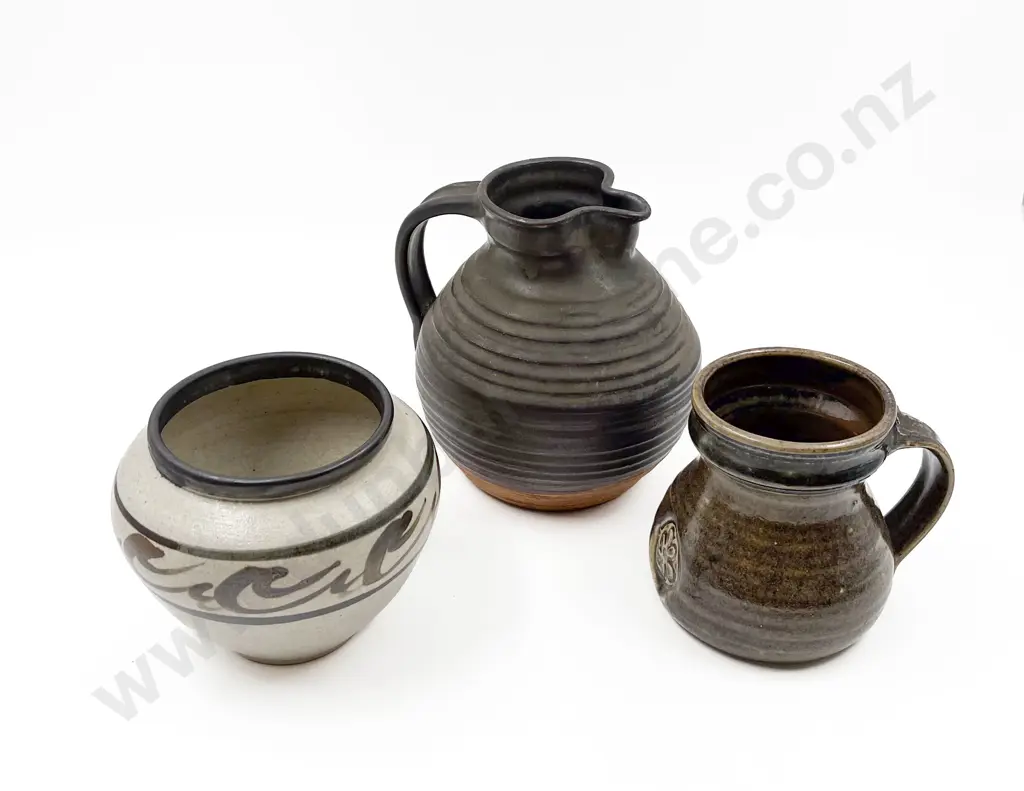 Three Pieces of Assorted Pottery Image 1++