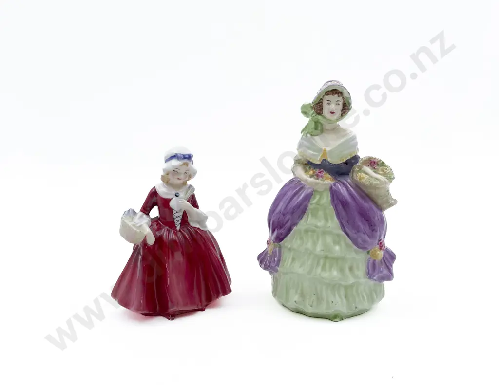 RD Figure " Lavinia" together with Coalport Figure (A/F) Image 1++