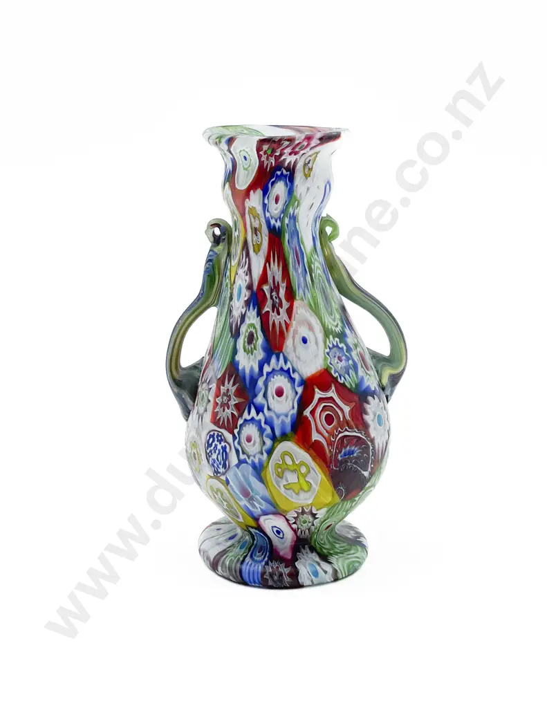 Small Art Glass Vase Image 1++