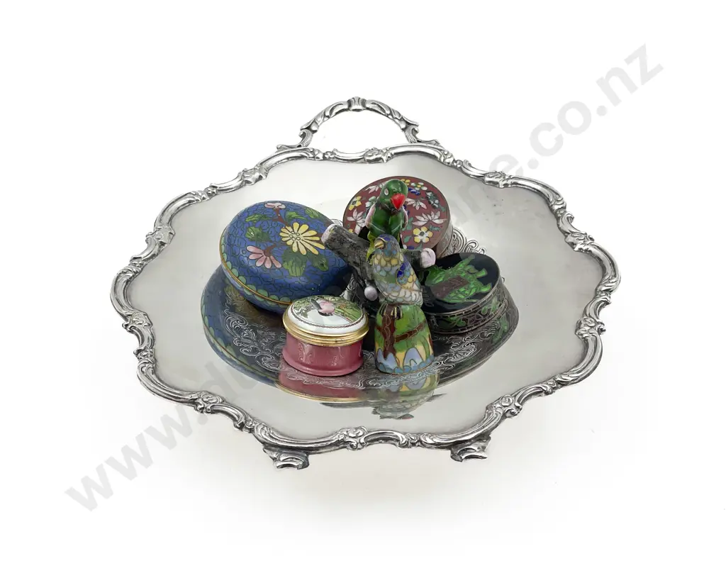 Quantity of Assorted Trinket Boxes etc including Cloisonné Image 1++