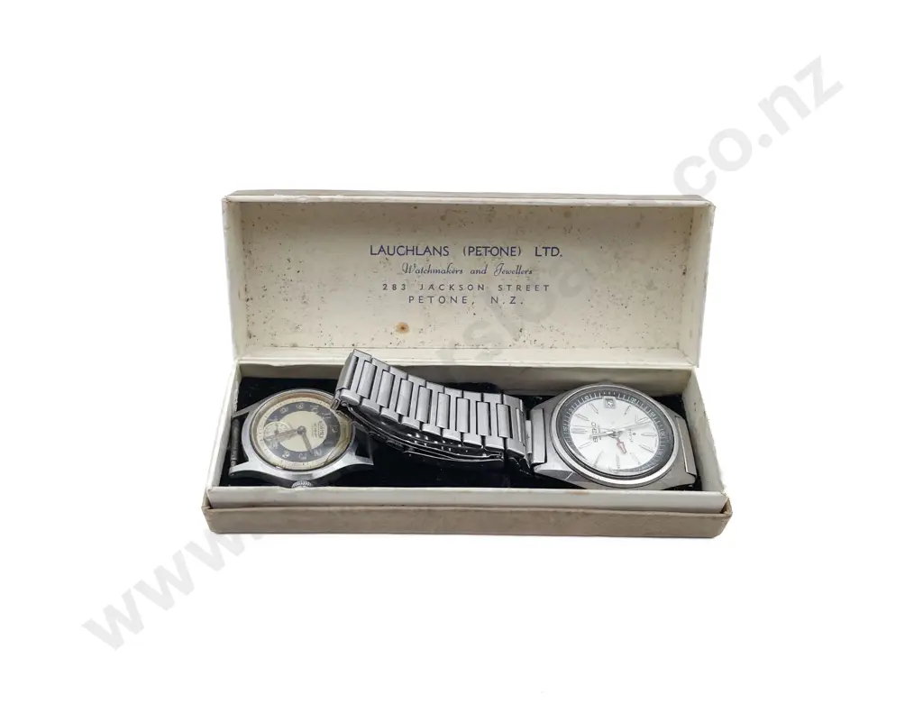 Seiko Wristwatch together with Swiss Roamer Watch (no strap) Image 1++