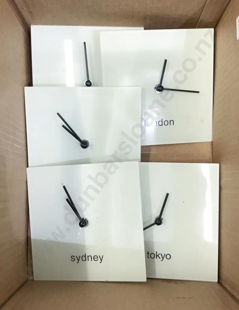 Five Assorted Wall Clocks Image 1++