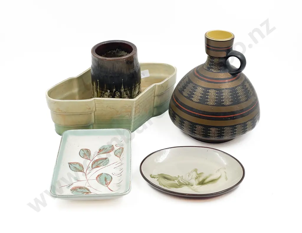 Beswick Flower Trough and Dish and Three Others Image 1++