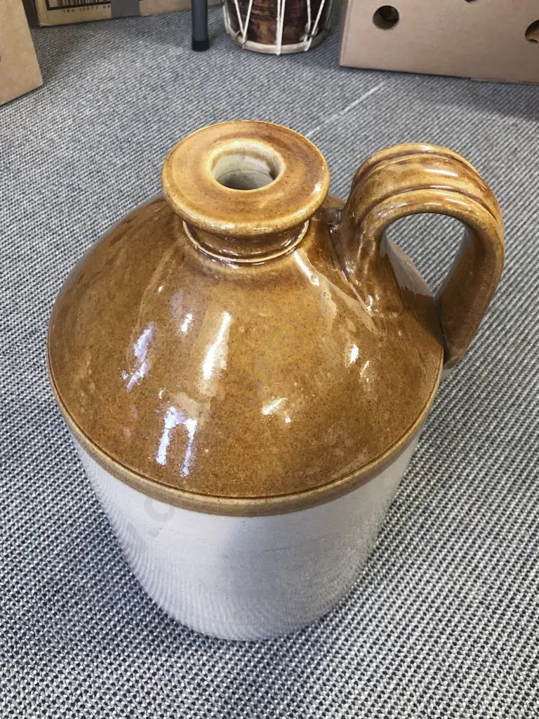Large Stoneware Bottle Image 1++