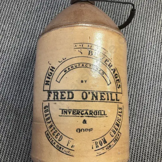 NZ Stoneware Bottle