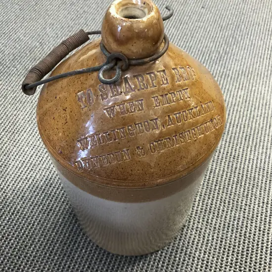 NZ Stoneware Bottle